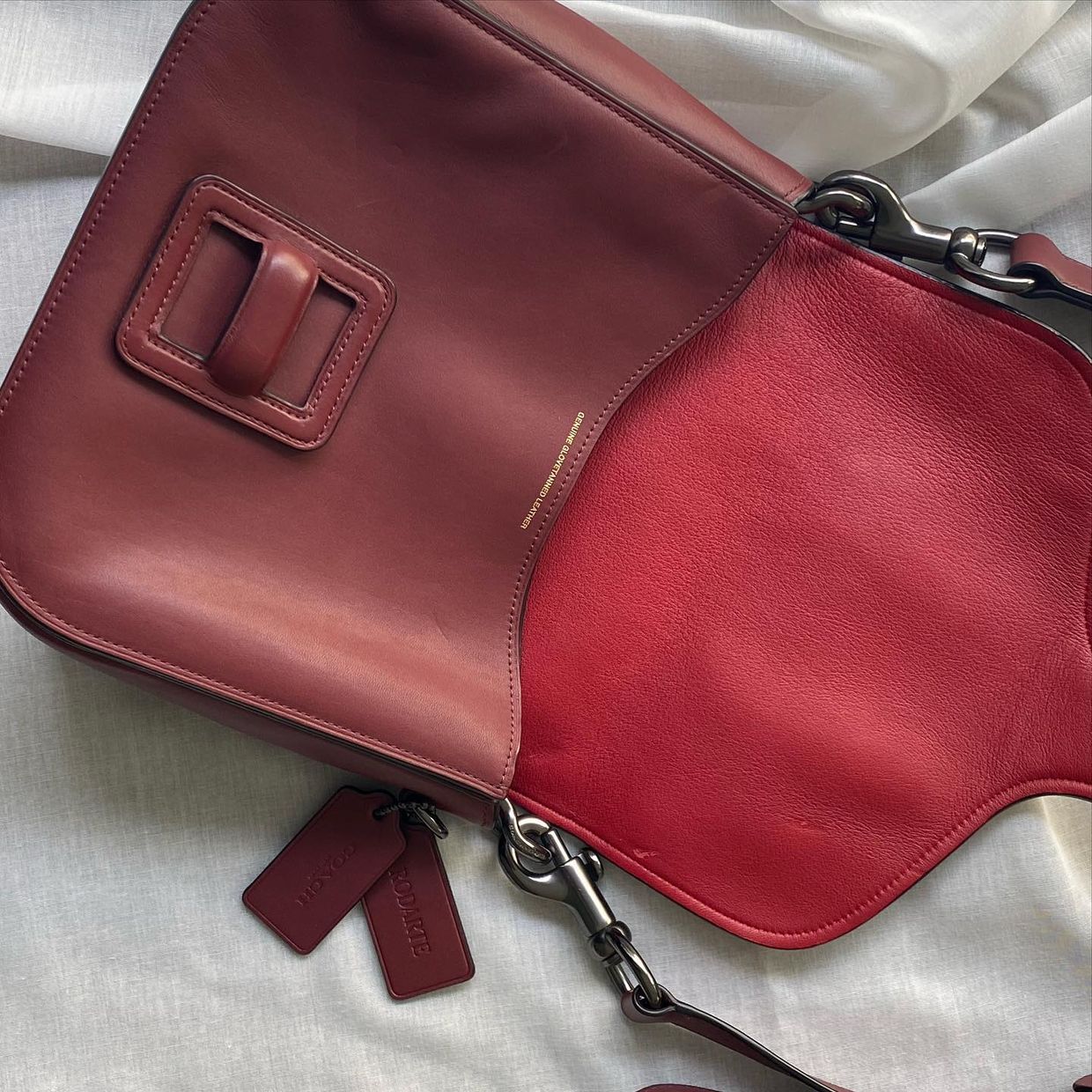 #Coach x #Rodarte Courier Bag 🩸, foto 3